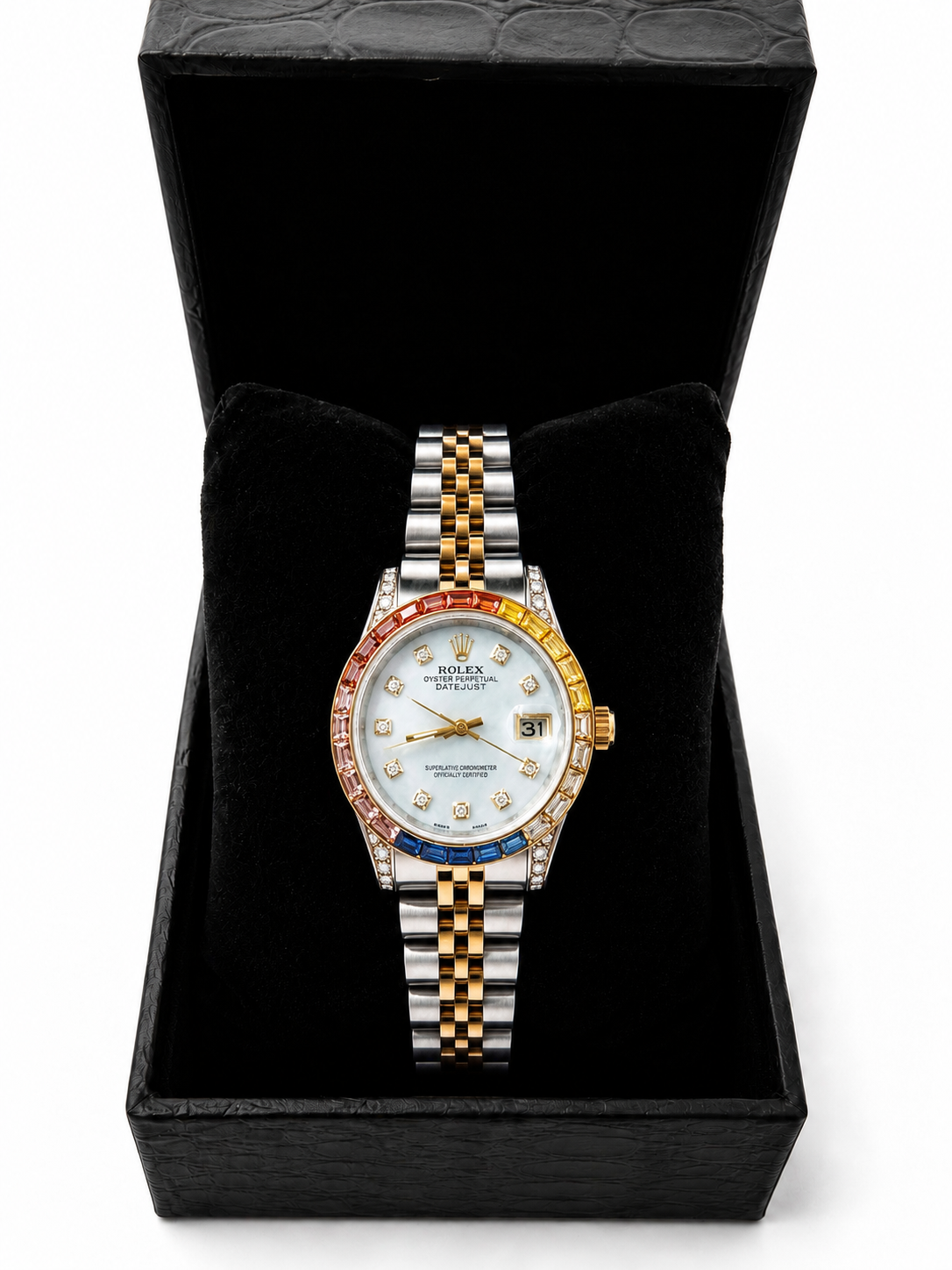 Rolex Gold & Diamond Watch